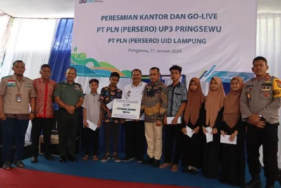 PLN UP3 Pringsewu Resmi Beroperasi, GM PLN Minta Pelayanan Makin 'Gercep'