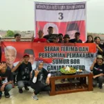 Tim Ganjar Mahfud Lampung Kembali Resmikan 3 Sumur Bor di Kota Bandarlampung
