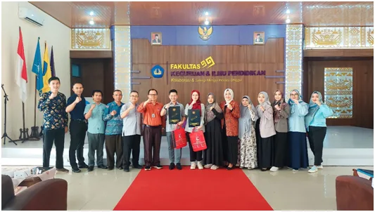 Adakan International Guest Lecturer, FKIP Unila Kedatangan Dosen UTM Malaysia