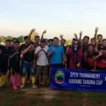 Caleg Provinsi Lampung, Miranti Karim Antusias Dukung Open Tournament Karang Taruna Cup Desa Way Huwi