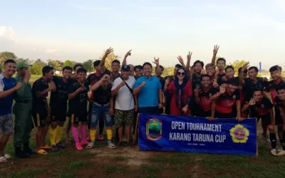 Caleg Provinsi Lampung, Miranti Karim Antusias Dukung Open Tournament Karang Taruna Cup Desa Way Huwi