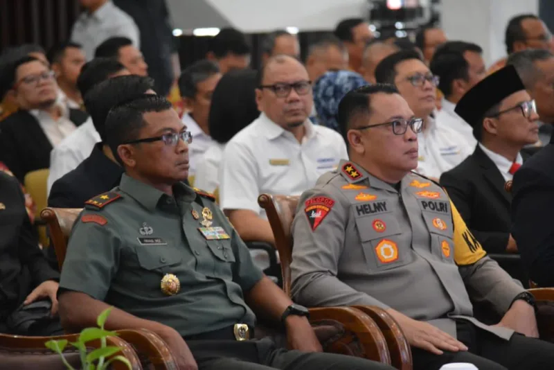 Danrem 043/Gatam, Hadiri Pengukuhan Kepala BPKP Provinsi Lampung