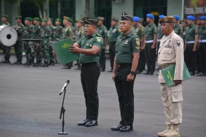 Saat Upacara Bulanan, Danrem 043/Gatam: Berpegang Teguh Pada Pedoman Netralitas TNI