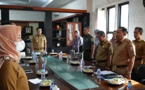 Pj. Bupati Tubaba Ikuti Rapat Koordinasi Pengendalian Inflasi Daerah Tahun 2024