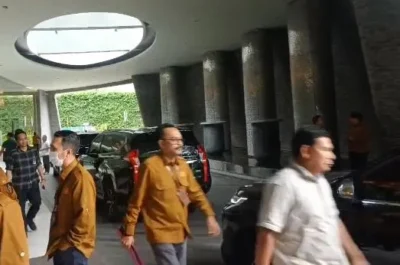 Puji Riyanto Kucing-Kucingan saat Rakerwil BRI di Novotel