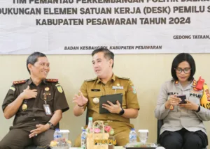 Bupati Bersama Jajaran Forkopimda Pesawaran Gelar Rakor Persiapan Pemantauan Pemilu