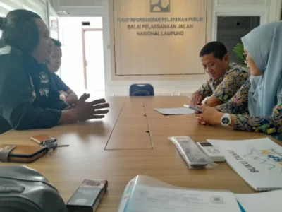GMBI Se-Lampung akan Melaporkan Kepala BBPJN II-SNVT Pembangunan Jalan dan Jembatan Wilayah Lampung