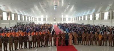 Momen Ulang Tahun, Sulpakar Serahkan 1933 SK Non PNS Se-Kabupaten Mesuji