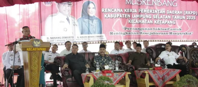 Kecamatan Ketapang Jadi Tuan Rumah Pertama Musrembang RKPD Lampung Selatan 2025