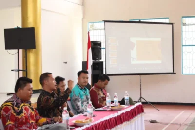 Lapas Kotaagung Ikuti Bimtek dan Simulasi Pemungutan Suara Bersama PPK