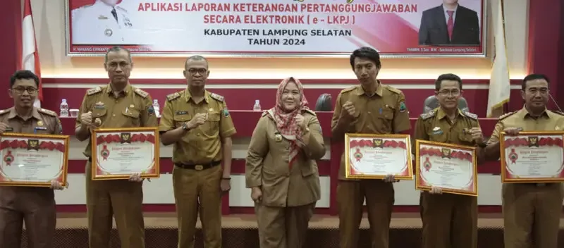Pemkab Lampung Selatan Sosialisasi dan Launching Aplikasi e-LKPJ