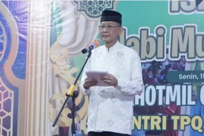 Pj. Bupati Pringsewu Hadiri Isra Mi'raj di Ambarawa