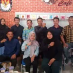 KPUD Provinsi Lampung Sambut Hangat Silaturrahmi Pengurus DPW SWI Lampung