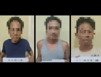 Curi Telepon Genggam, 3 Warga Ditangkap Polres Lamtim