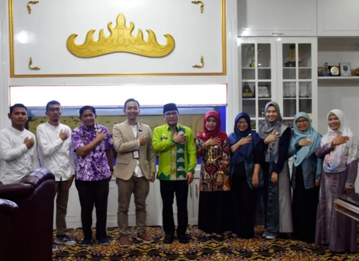 Dompet Dhuafa dan AIMI Lampung Audiensi Dengan Wali Kota Metro