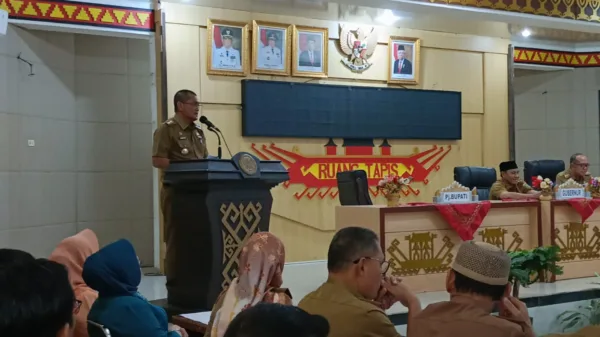 Pemerintah Kabupaten Lampung Utara Menyambut Kedatangan Penjabat Bupati Aswarodi