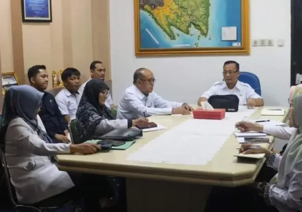 Sekda Kabupaten Lampung Utara, Drs. H. Lekok Pimpin Rapat Persiapan Kunjungan Gubernur Lampung