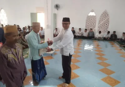 Sekda Mesuji Pimpin Tim 2 Safari Ramadhan Kunjungi Desa Tirtalaga