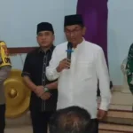 Pj. Bupati, Drs. Aswarodi bersama Forkopimda Kabupaten Lampung Utara Memantau Jalannya Ibadah Misa Kamis Putih