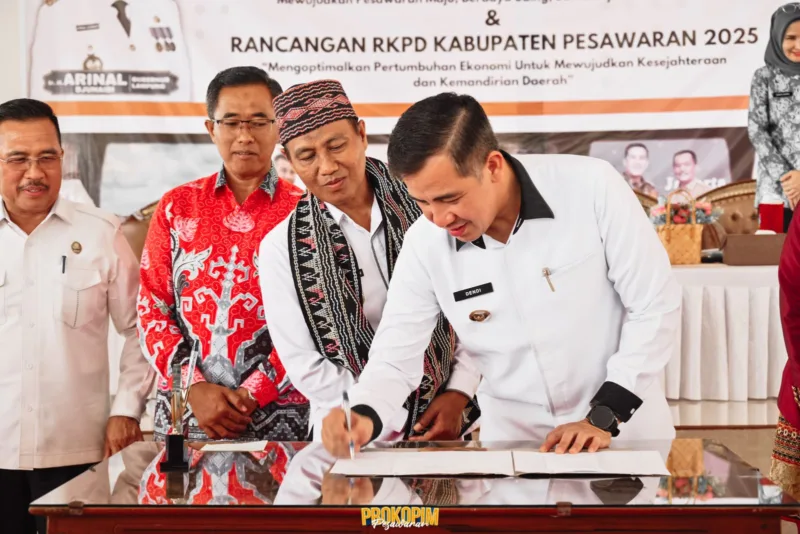 Musrenbang Bersama Pemprov Lampung, Bupati Pesawaran Ingin Pembangunan Secara Merata