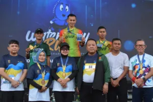 Gubernur dan Forkopimda Provinsi Lampung, Danrem 043/Gatam Ikuti Water Day Run Lampung
