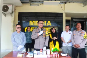 Polisi Bongkar Home Industri Sabu di Lampung Timur