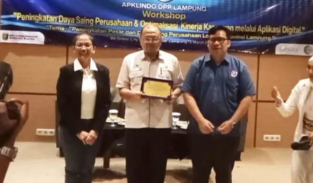APKLINDO Lampung Sukses Gelar Workshop Peningkatan Daya Saing Perusahaan dan Karyawan melalui Aplikasi Digital & Standar ISO