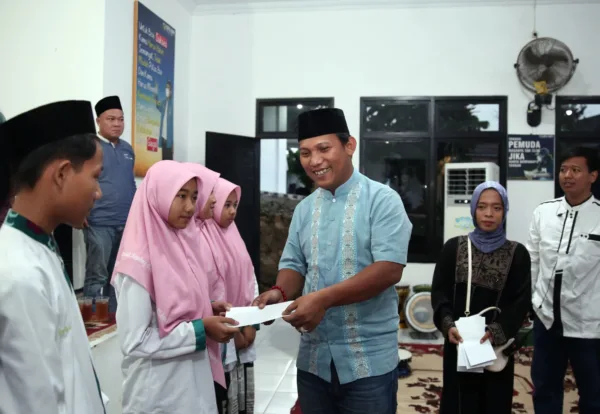DPD KNPI Provinsi Lampung Menggelar Silaturahmi Pemuda dan Buka Bersama Anak Yatim Piatu