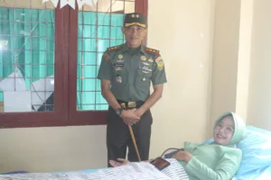 Dandim 0422/LB Bersama Persit KCK Chandra Kirana Cab XLIV Dim 0422 Gelar Donor Darah