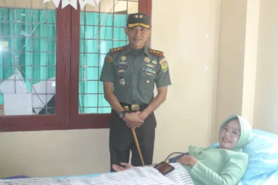 Dandim 0422/LB Bersama Persit KCK Chandra Kirana Cab XLIV Dim 0422 Gelar Donor Darah