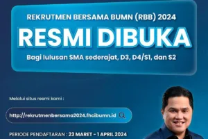 Fakta-fakta Rekrutmen Bersama BUMN 2024 yang Telah Dibuka