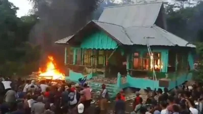 Kembali Warga Suoh Jadi Korban Harimau Masa Rusak Kantor Resor Polhut
