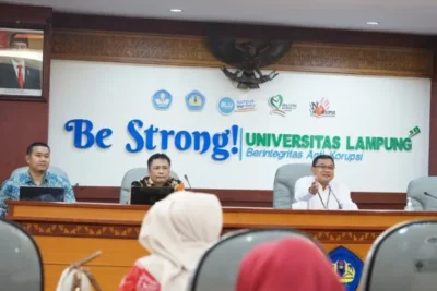 Unila Asesmen Mandiri Penguatan Integritas Ekosistem PTN, Kerja Sama Forum Rektor dan KPK