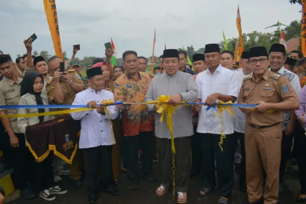 Bersama Forkopimda Provinsi Lampung, Danrem 043/Gatam Dampingi Gubernur Safari Ramadhan Di Kota Metro