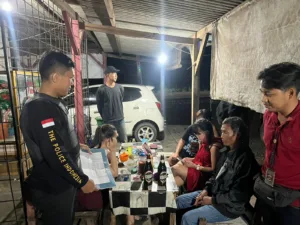 Jajaran Sat Res Narkoba Polres Mesuji Laksanakan Razia Tempat Hiburan Malam Menjelang Bulan Suci Ramadhan