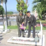 Kasrem 043/Gatam Ikuti Ziarah Rombongan Dalam Rangka Memperingati Hari Jadi Ke-60 Provinsi Lampung