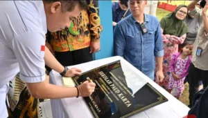 Ketua Karang Taruna Provinsi Lampung Resmikan PAUD Karta