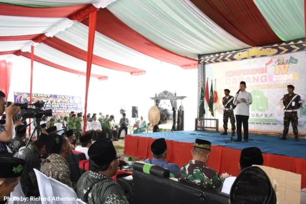 M. Firsada Hadiri Konfercab Ke-IV PCNU Kabupaten Tubaba