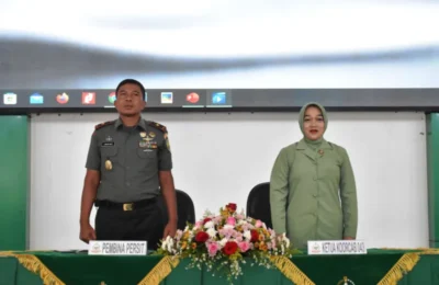 Pertemuan Gabungan Persit Kartika Chandra Kirana Koorcab Rem 043 PD II/Swj, Ini Pesan Danrem 043/Gatam