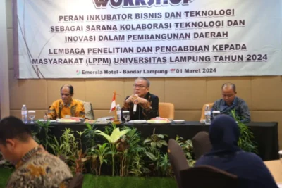 LPPM Gelar Workshop Peran Inkubator Bisnis dan Teknologi untuk Kolaborasi Inovasi