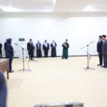 Rektor Unila Lantik Dekan FMIPA dan Para Wakil Dekan FP Unila