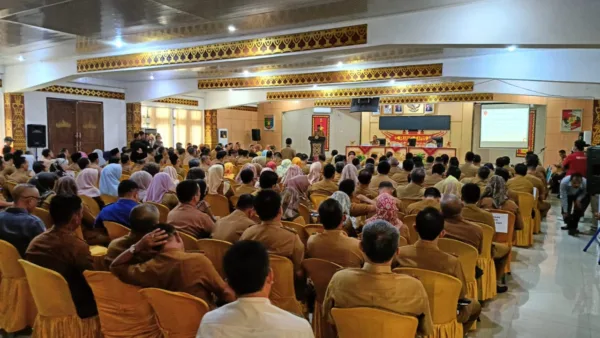 Pemerintah Kabupaten Lampung Utara Menyambut Kedatangan Penjabat Bupati Aswarodi