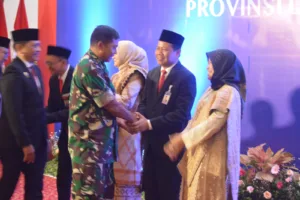 Danrem 043/Gatam Ucapkan Selamat Datang dan Selamat Bertugas KPw BI di Provinsi Lampung