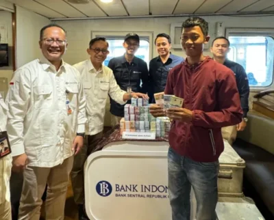 Kas Keliling, BI Layani Penukaran Uang di Kapal Penyeberangan Bakauheni-Merak