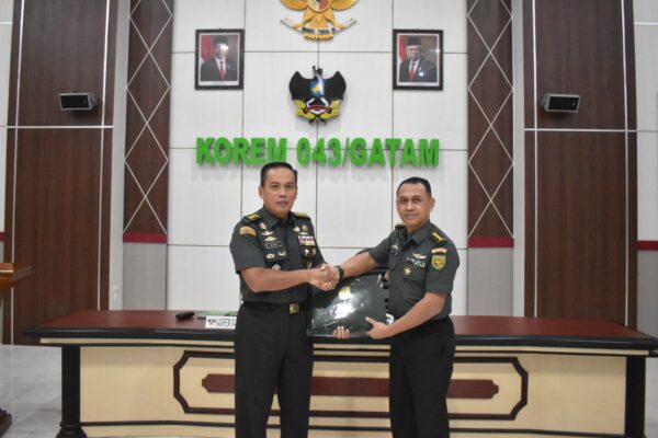 Taklimat Akhir Audit Kinerja dari Itdam II/Swj, Danrem 043/Gatam Perintahkan untuk Segera di Tindaklanjuti