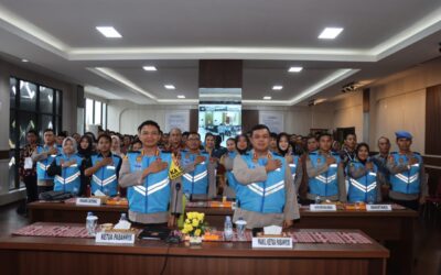 Polresta Balam Gelar Pakta Integritas dan Pengambilan Sumpah Penerimaan Anggota Polri T.A. 2024