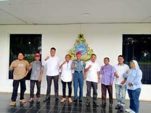 DPC Laskar Lampura Audiensi Bersama Kepala Permukima TNI Angkatan Laut