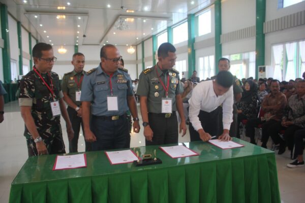 Panselinda Catar TNI TA. 2024 Lampung Berikan Arahan Kepada 113 Orang Tua dan Tanda Tangani Pakta Integritas