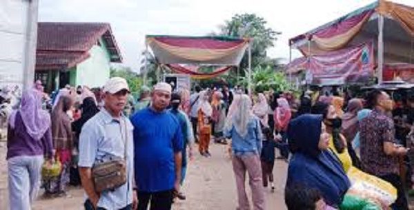 Operasi Pasar Murah di 17 Kecamatan Berakhir di Desa Candimas Natar