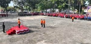 Pemkab Lampung Selatan Gelar Upacara Peringatan Hari Kesiapsiagaan Bencana dan Hari Otonomi Daerah 2024